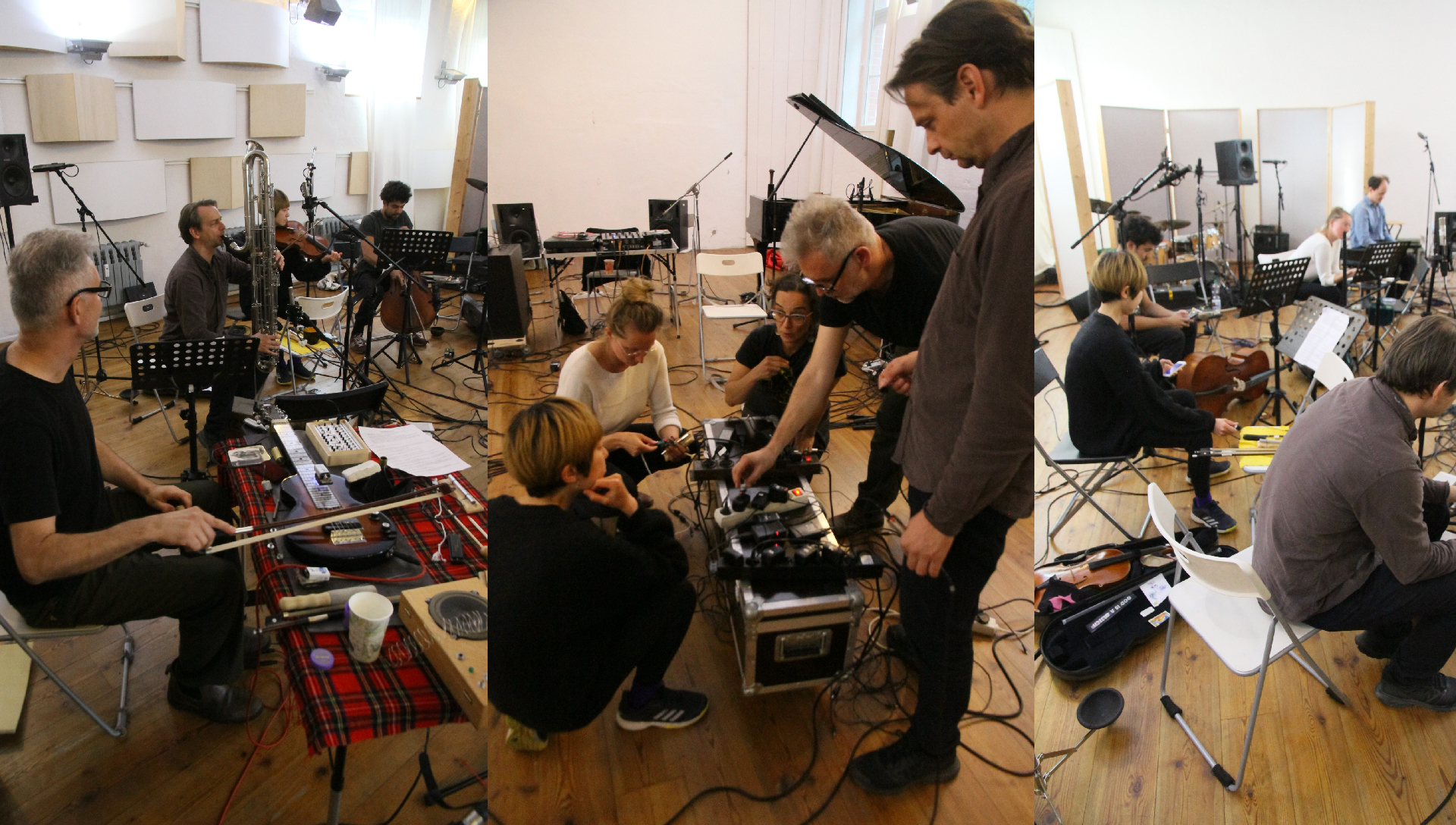 2019-07-08 Ame Zek's 'Unfinished sense of time' im Studio Börne45